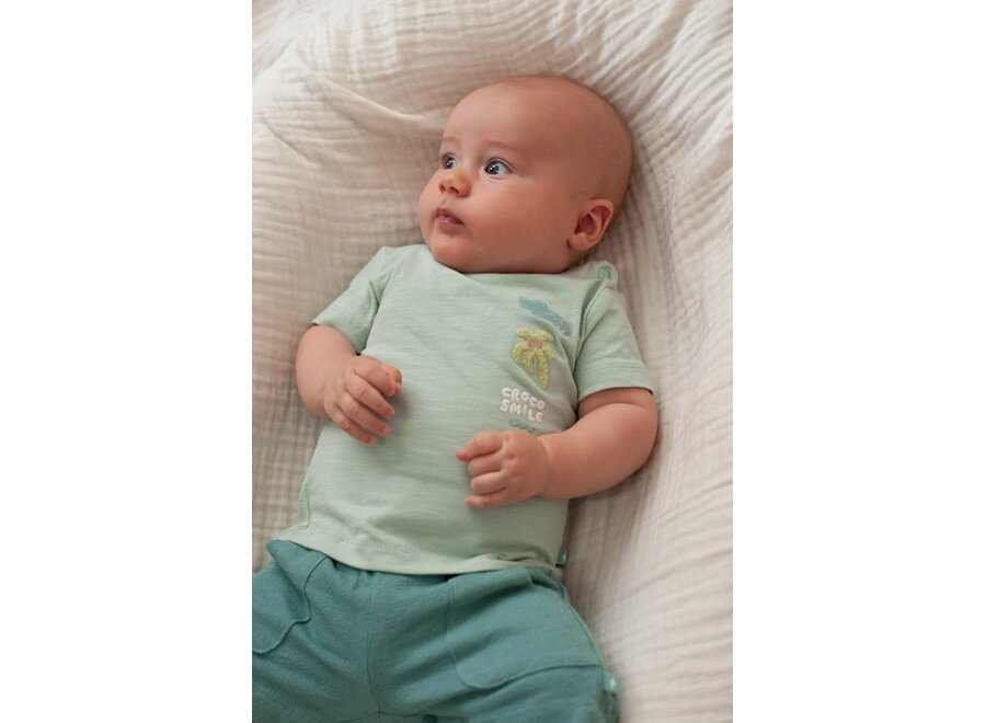 T-shirt - You Croc my World mint