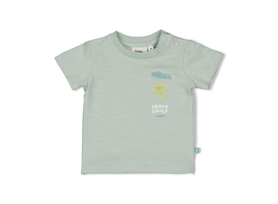 T-shirt - You Croc my World mint