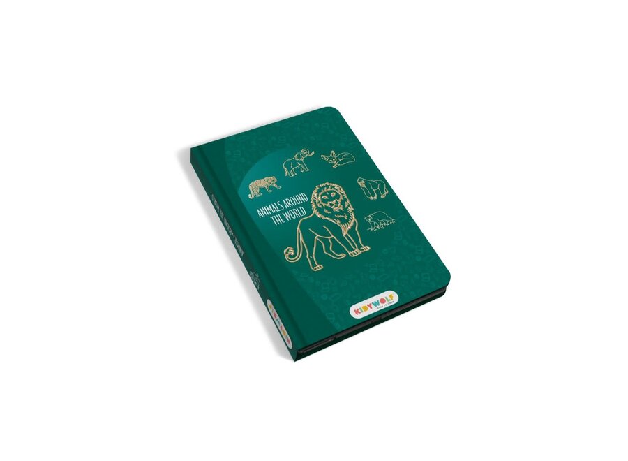 KIDYDRAW-MINI Tekenblok 30 Dieren over de hele wereld