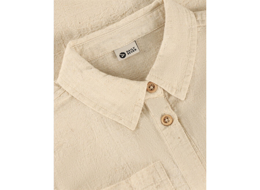 Shirt Longsleeve Linen Sand
