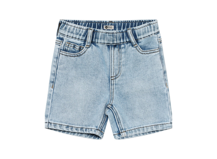 Denim Baggy Shorts Blue
