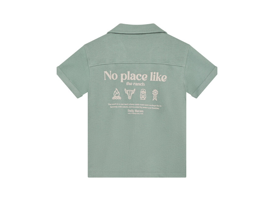 T-shirt Fancy Polo  Green