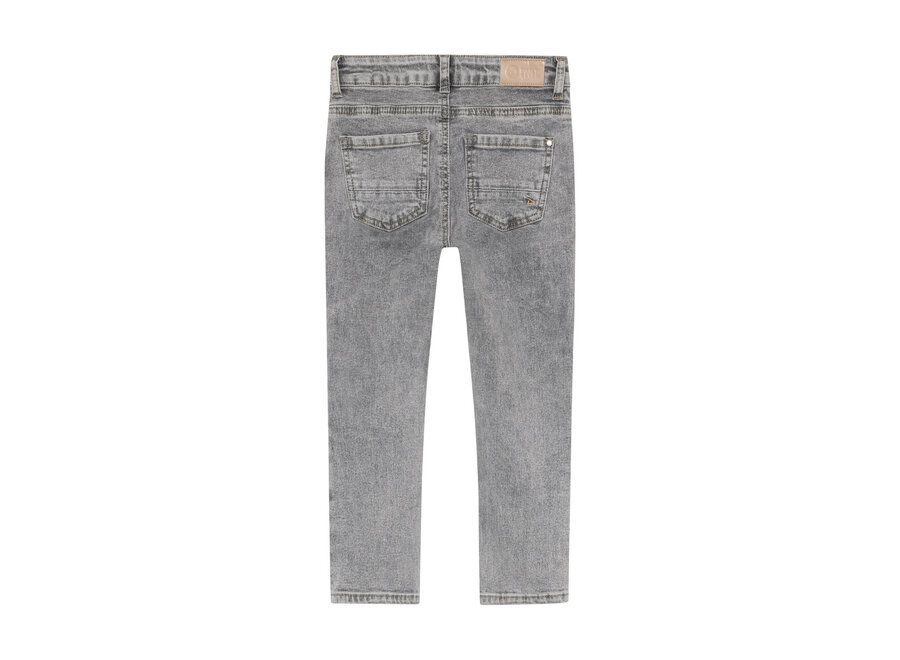 Denim Straight Fit Grey Denim