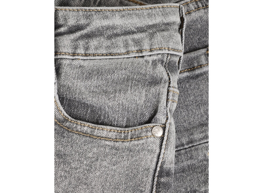 Denim Straight Fit Grey Denim