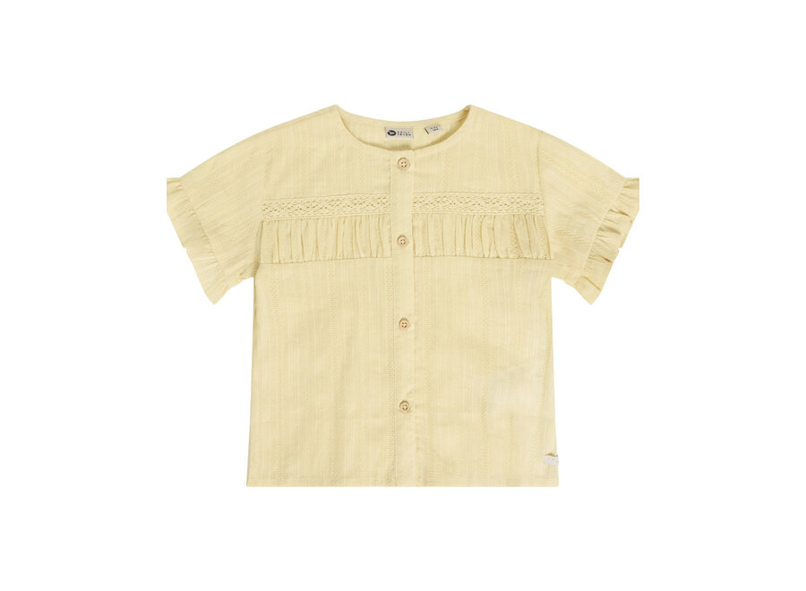 Ruffle Shirt yellow