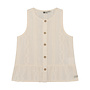 Ruffle Singlet sand