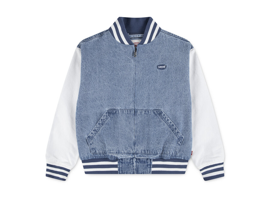Denim bomber jacket - Vibecheck