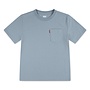 T-Shirt Sunset pocket tee - Lead