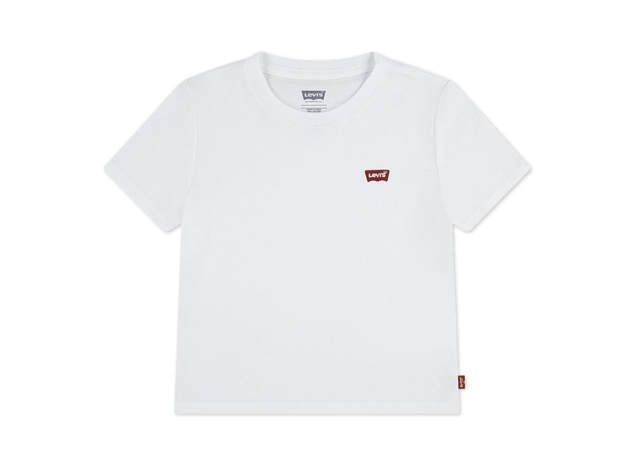 T-Shirt Batwing chest hit tee - white