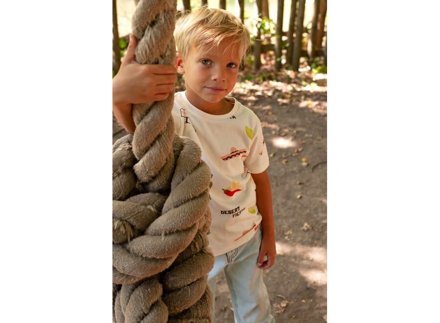 T-shirt AOP - Desert Fiesta - Offwhite