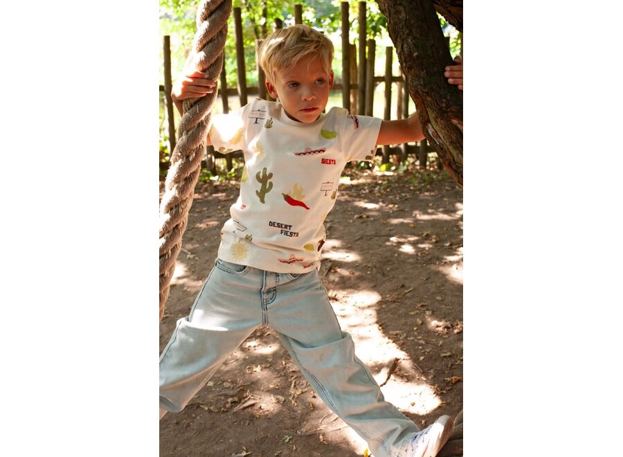 T-shirt AOP - Desert Fiesta - Offwhite