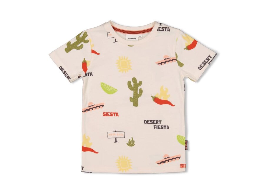 T-shirt AOP - Desert Fiesta - Offwhite