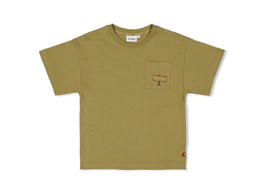 T-shirt oversized - Desert Fiesta - Army