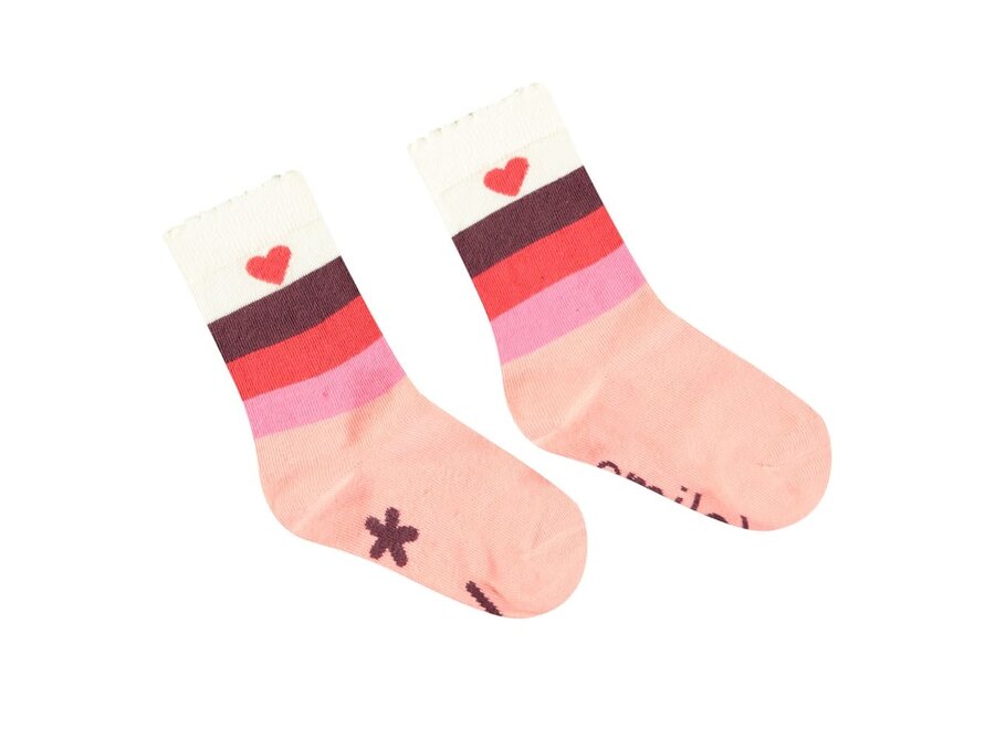 Sokken - Salsa Sunset - Zalm