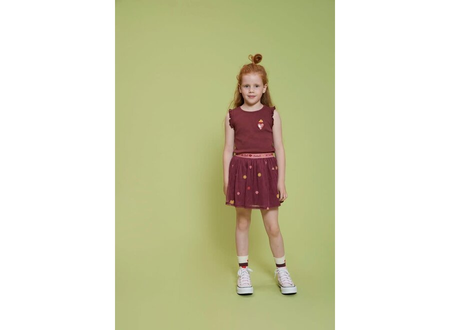 Rok tule - Salsa Sunset - Bordeaux