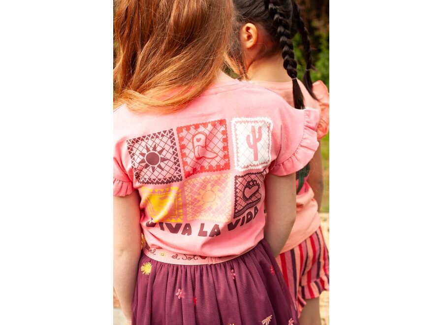 Rok tule - Salsa Sunset - Bordeaux