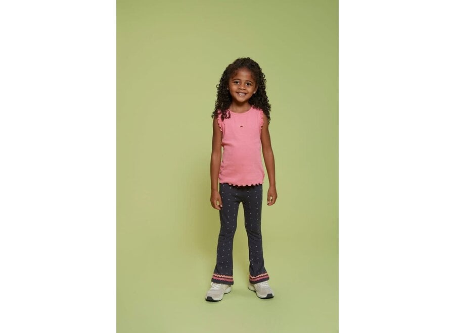 Singlet rib - Salsa Sunset - Roze