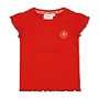 T-shirt rib - Salsa Sunset - Rood