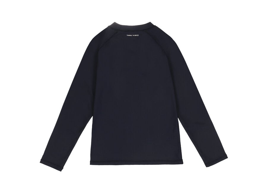 UV Zwemshirt Santiago lange mouw - Zwart