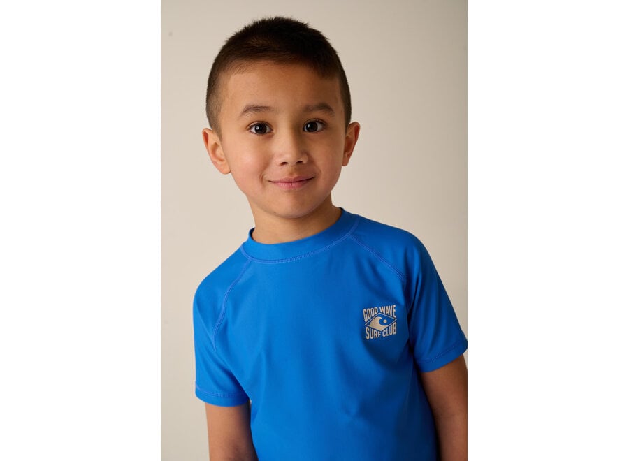 UV Zwemshirt Piaui korte mouw - Blauw