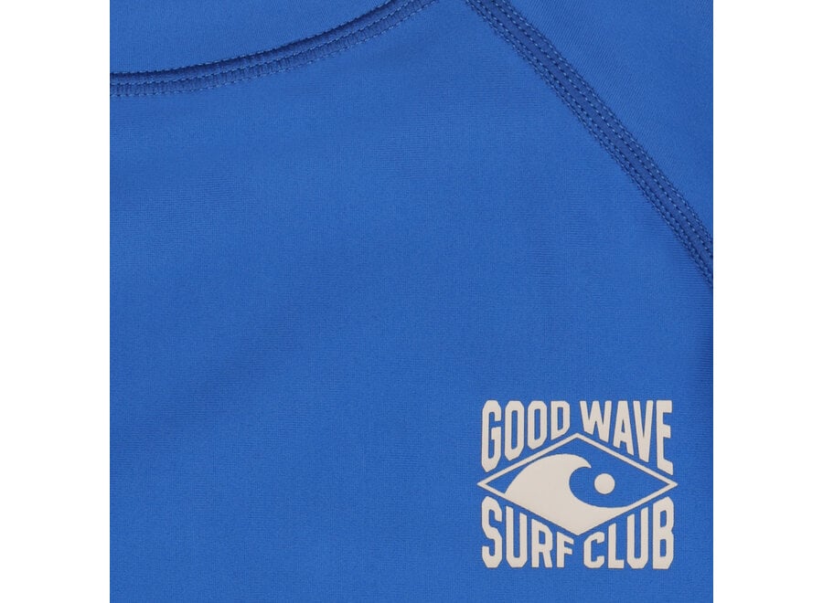 UV Zwemshirt Piaui korte mouw - Blauw