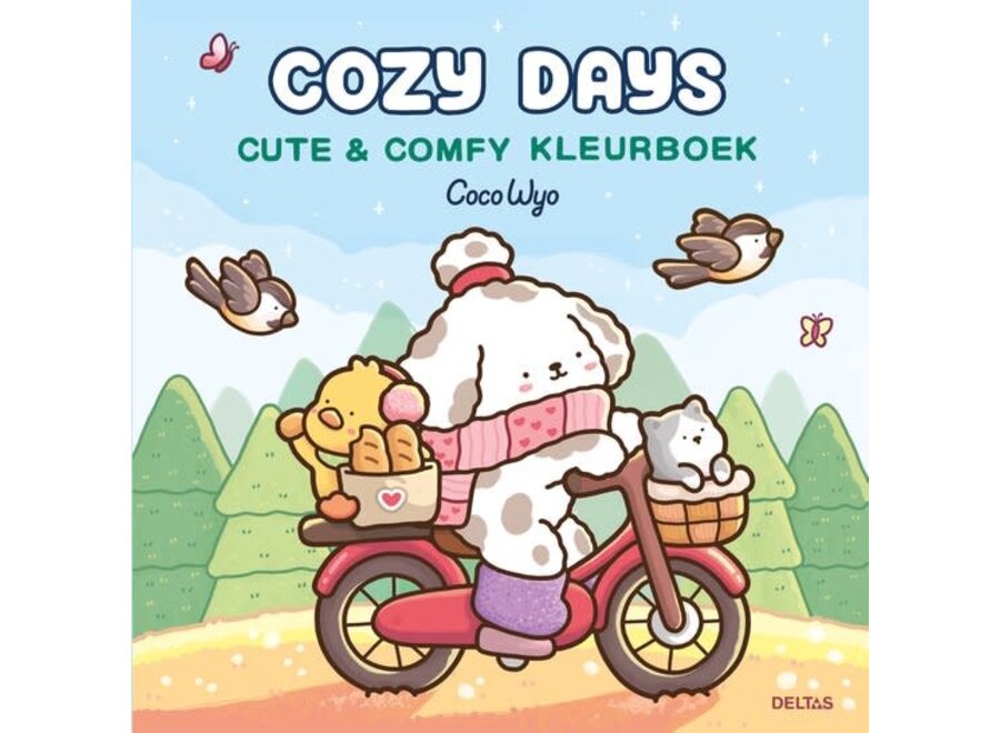 Cozy Days Cute & Comfy kleurboek Coco Wyo