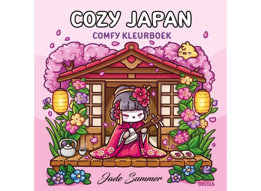 Cozy Japan - Comfy kleurboek Jade Summer