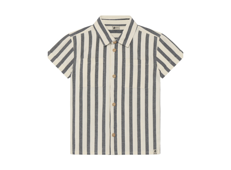Shirt Stripe Cotton Thunderstorm