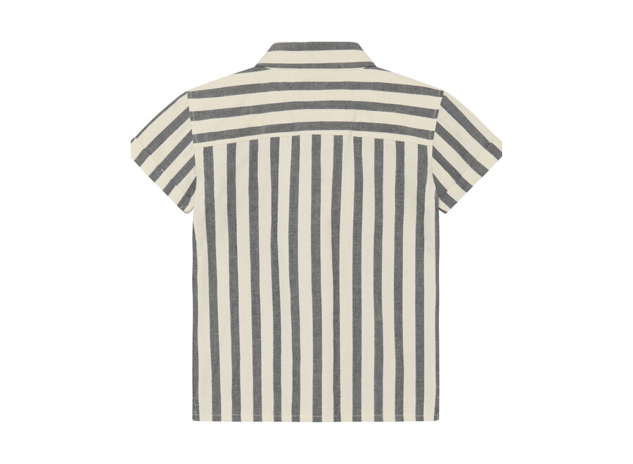 Shirt Stripe Cotton Thunderstorm