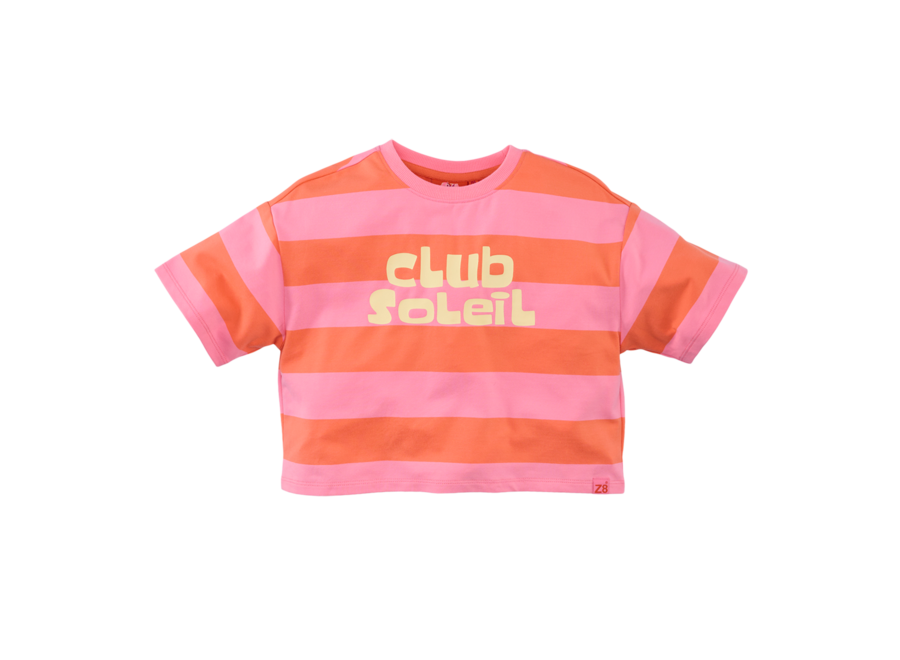 Elien | Boxy Tee - Sizzling orange