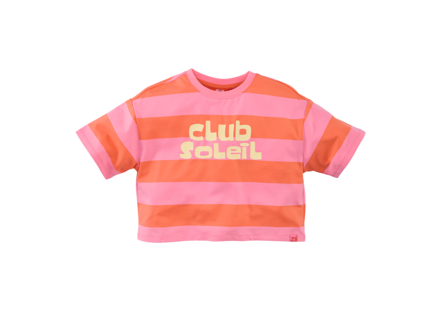 Elien | Boxy Tee - Sizzling orange