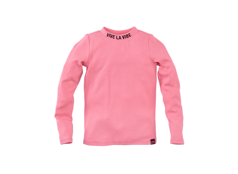 Isalie | Tricot Rib Longsleeve - Summer punch