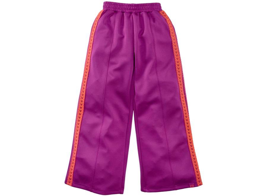 Zuzanna | Wide leg Pants - Foxy violet