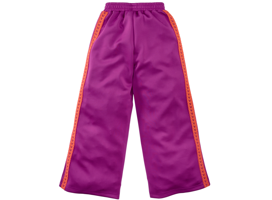 Zuzanna | Wide leg Pants - Foxy violet