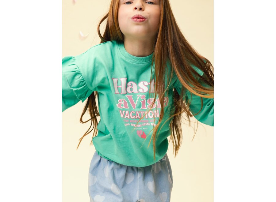 Little sweater - Bright green