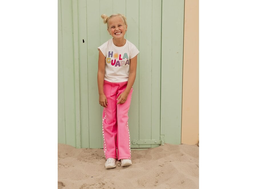 Little Sporty wideleg - Bubblegum