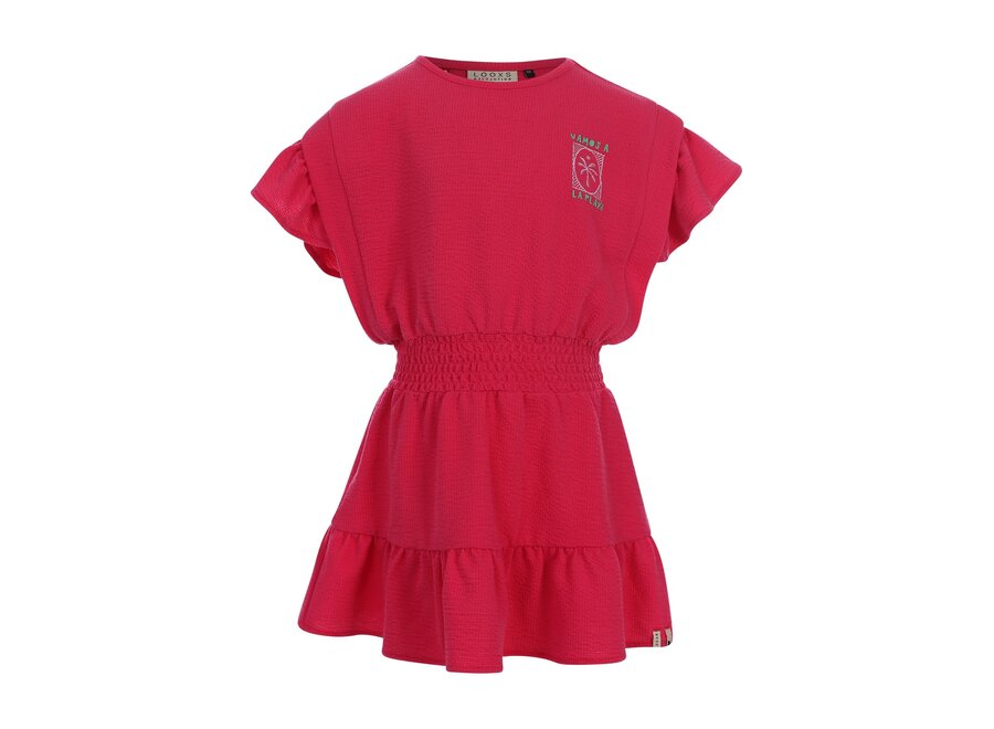 Little Dress SS - Warm pink