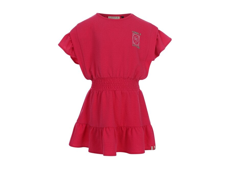 Little Dress SS - Warm pink