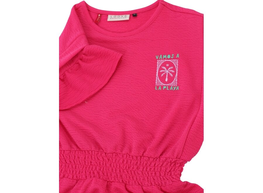 Little Dress SS - Warm pink