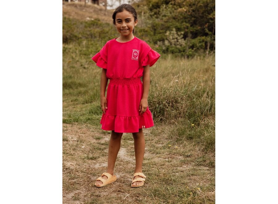 Little Dress SS - Warm pink