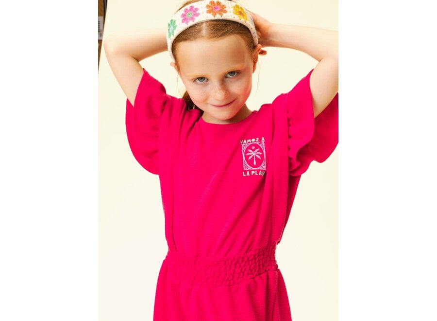 Little Dress SS - Warm pink