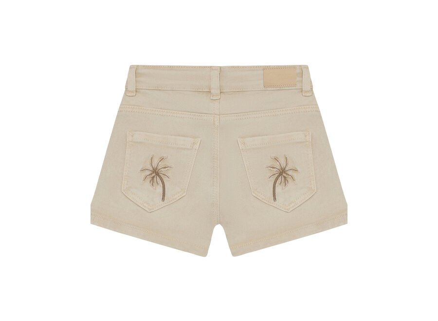 Twill shorts Sandshell