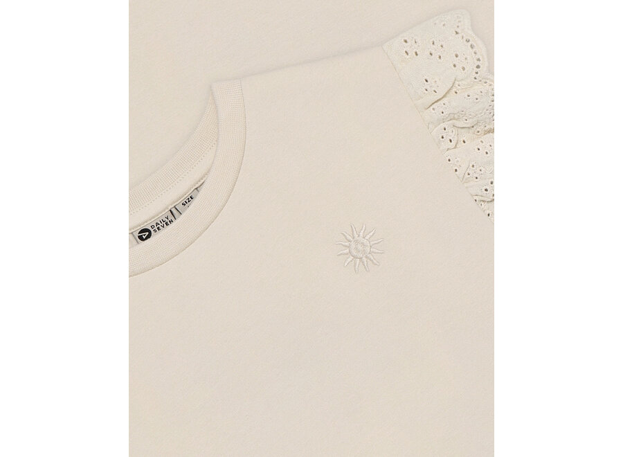 T-shirt Broderie Sandshell Sandshell