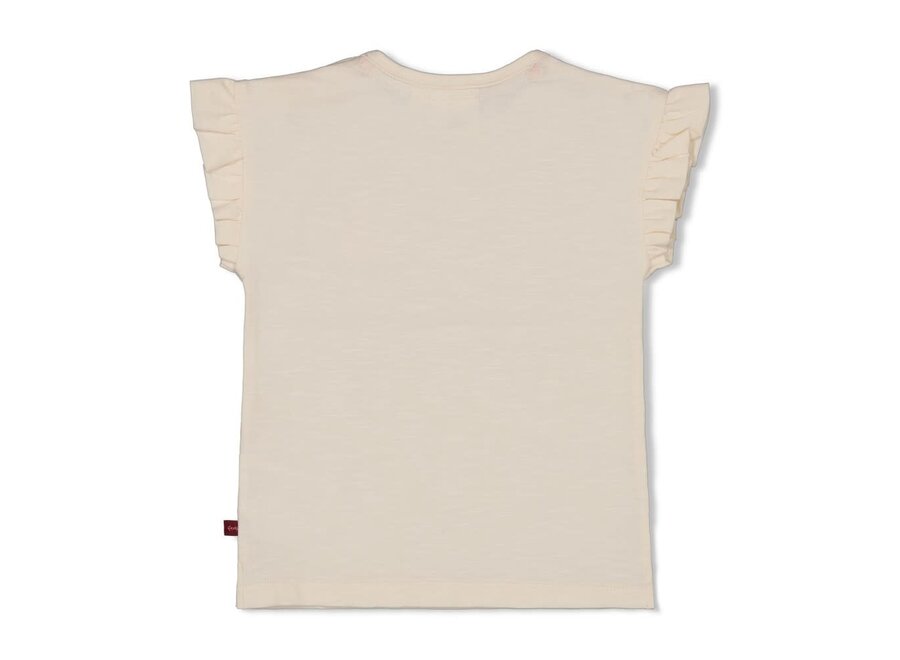 T-shirt - Salsa Sunset off white