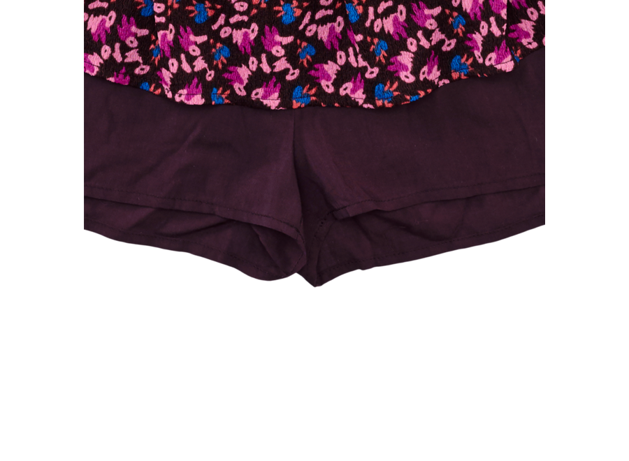 Jacky | Crinkle Ruffle Skirt - Port Royale