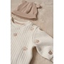 Sweater AO embroidery - Honey Bear off white
