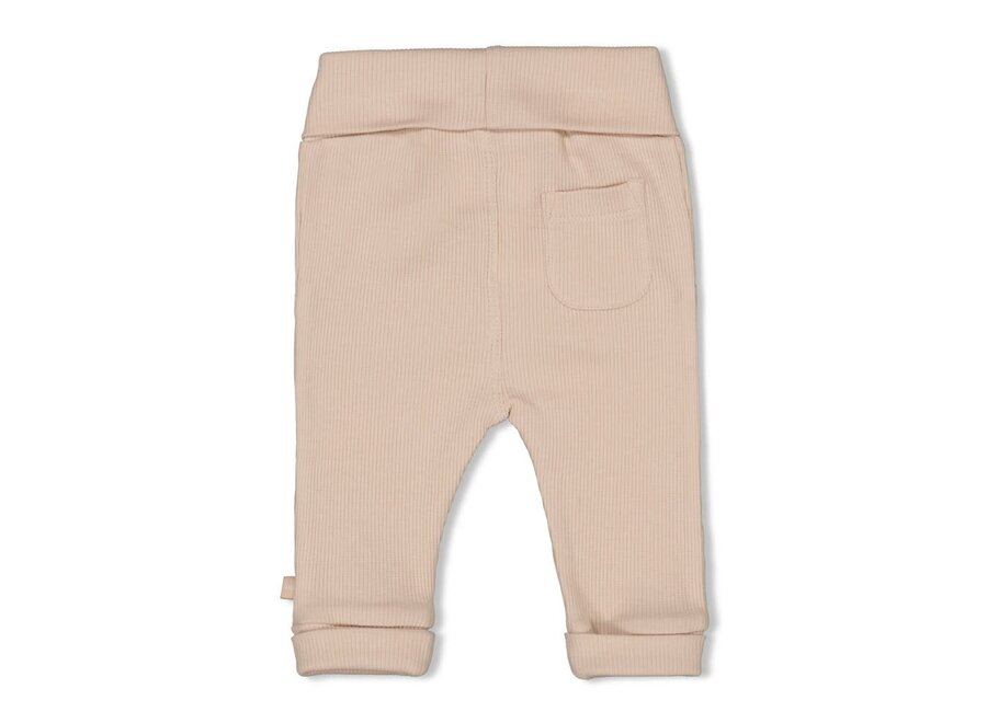 Broek rib - Honey Bear zand
