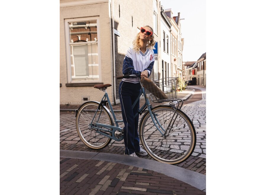 10sixteen Interlock wideleg Pants Indigo Blue