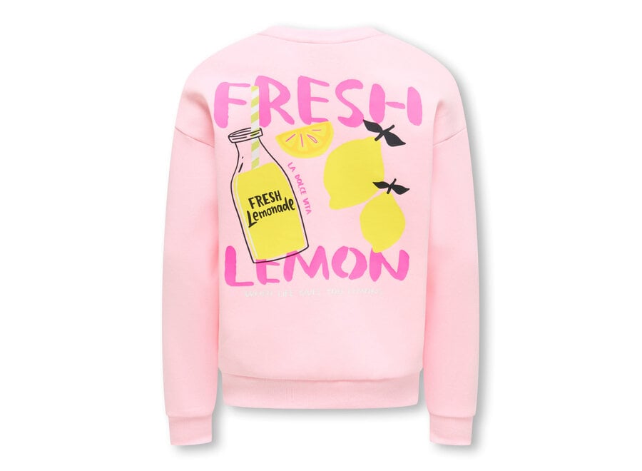 Trui Canasta - Barely Pink Lemon