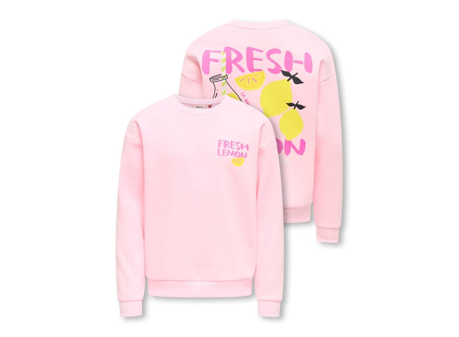 Trui Canasta - Barely Pink Lemon